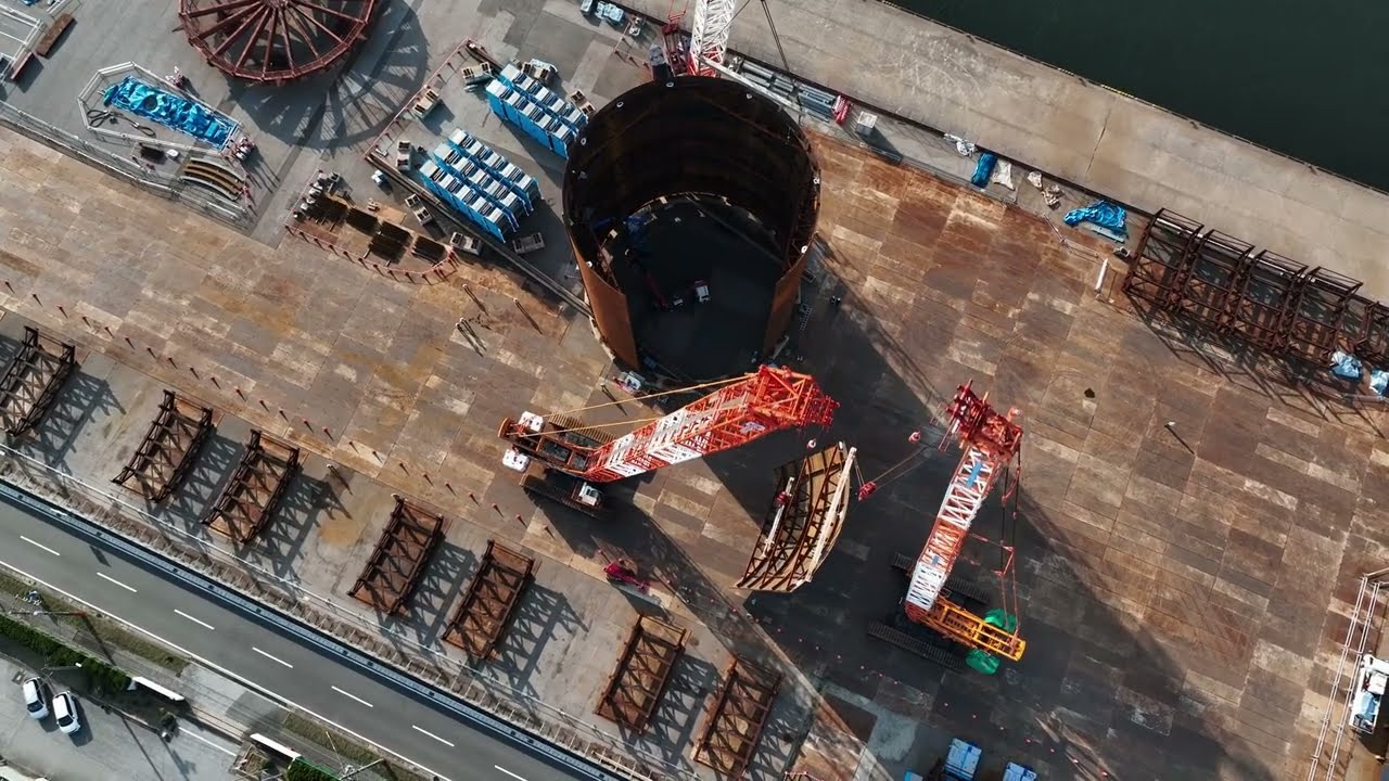 横浜港新本牧地区岸壁（ー１８ｍ）（耐震）築造工事【現場施工ライブ Vol.6 】