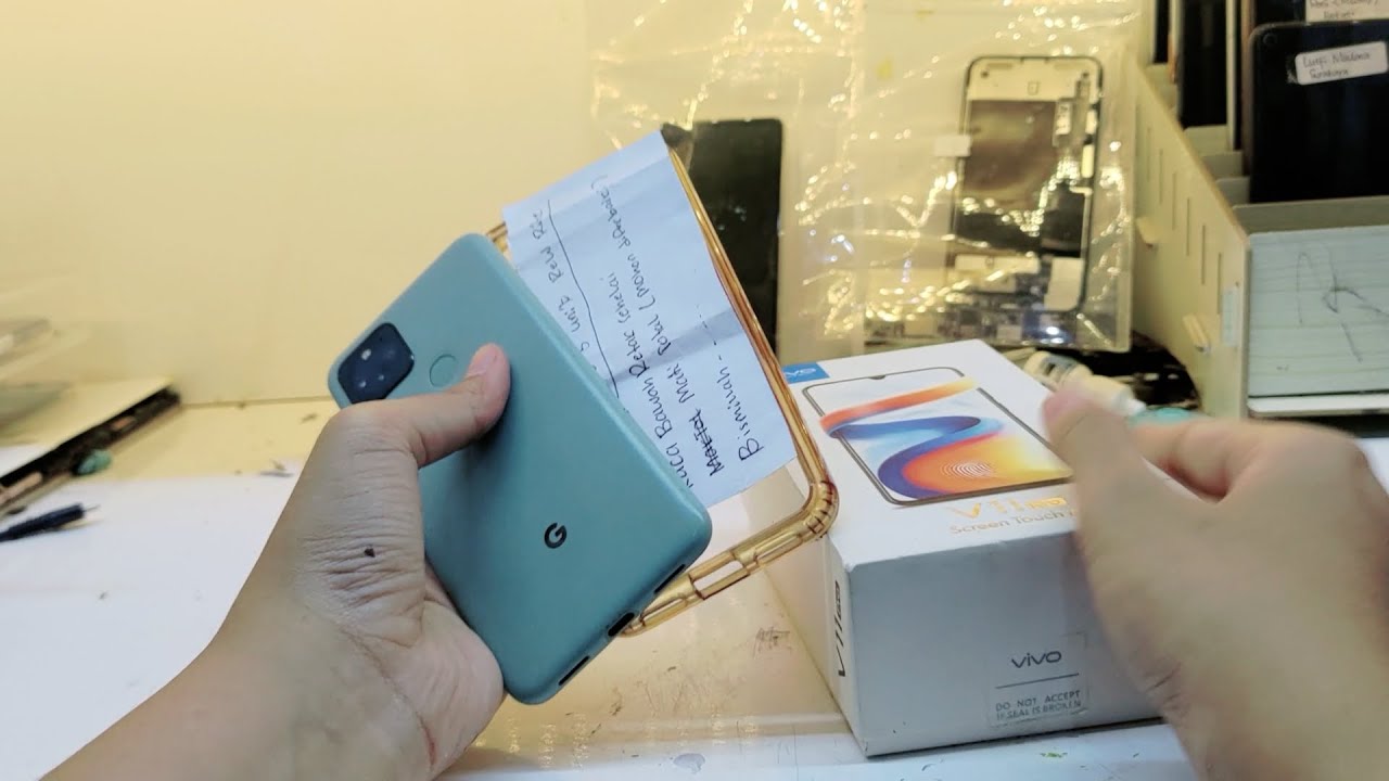 SERVIS GOOGLE PIXEL 5 KASUS MATI TOTAL KIRIMAN DARI SURABAYA 