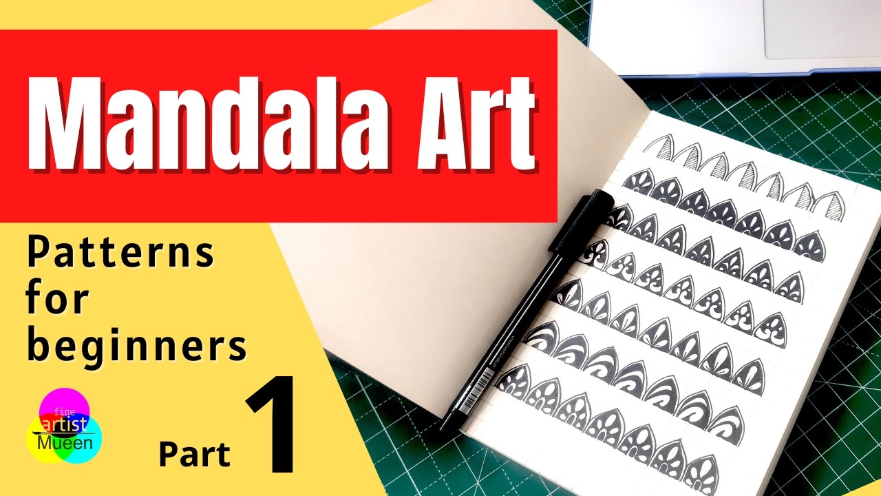 Mandala Art Patterns For Beginners | Part- 1