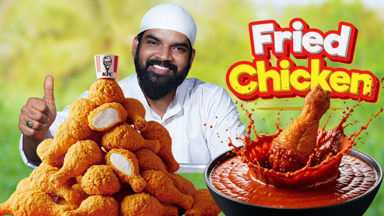 KFC Style Chicken  for Orphans | American Style Chicken Recipe | Nawab's Kitchen Official #194