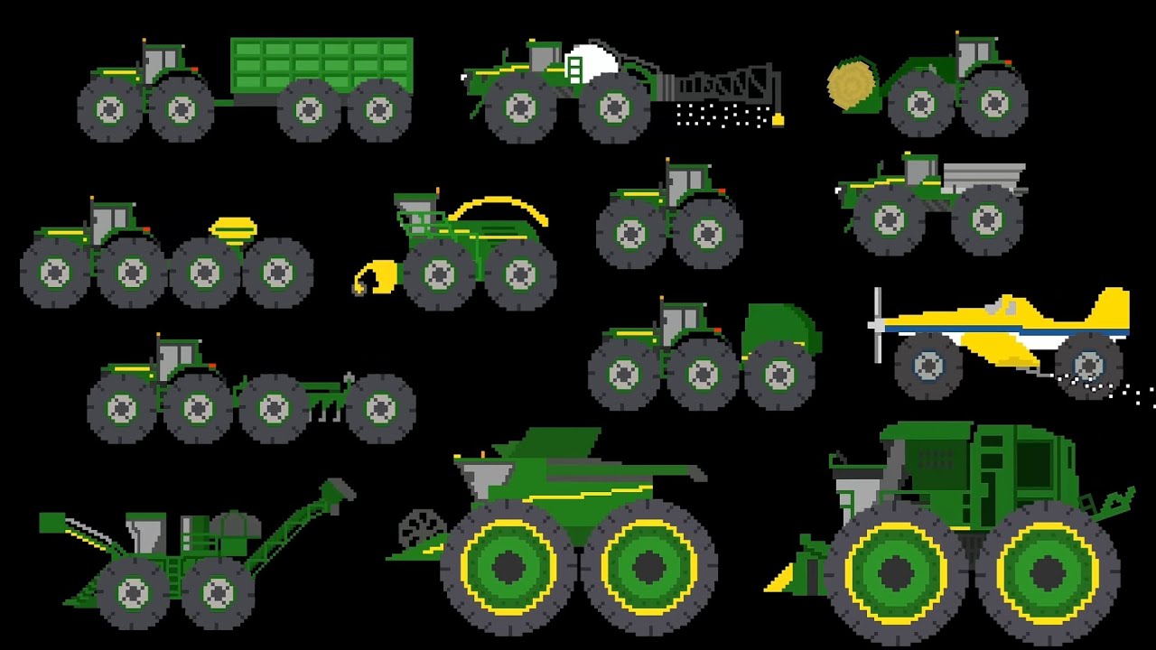 Monster Farm Vehicles - @TheKidsPictureShow