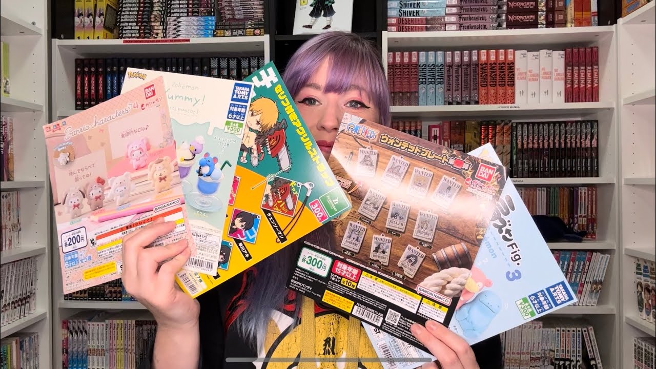 New Gashapon, Pokemon and Chopsticks - Jujutsu Kaisen, Attack on Titan, Naruto, Chainsaw Man & more!