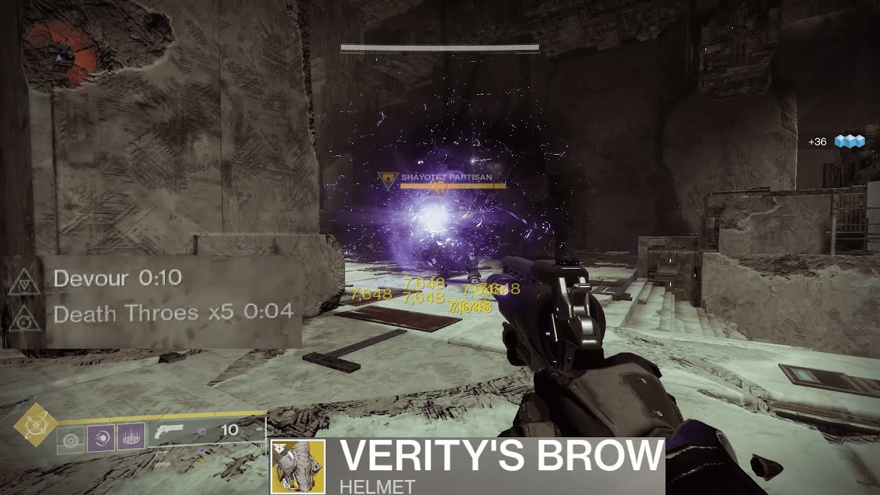 This exotic gives Vortex grenades Nova bomb damage - Void 3.0