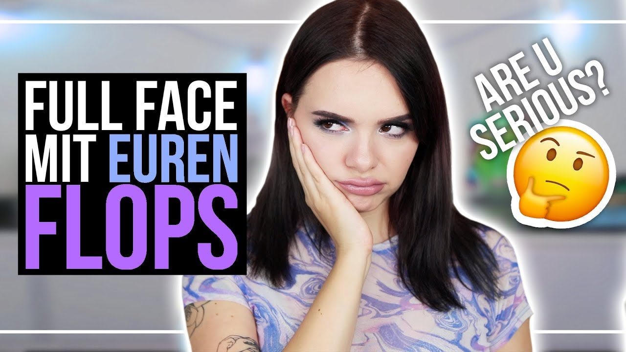 FULL FACE mit EUREN FLOP PRODUKTEN! - Full Face Using Only Your Flop Products