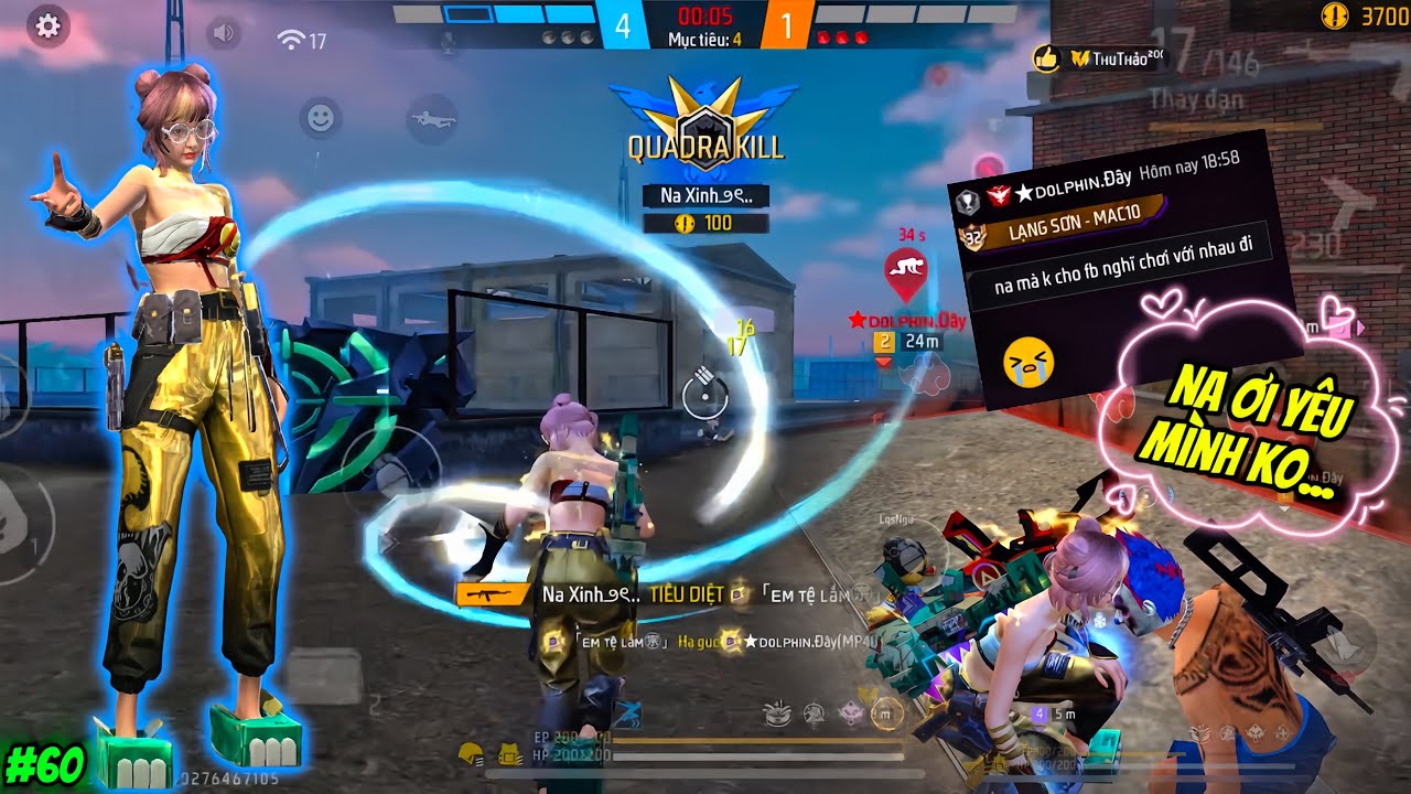 [Free Fire] Giả Gái Ghép Kênh Thế Giới Gặp Thanh Niên Phải Lòng Bé 