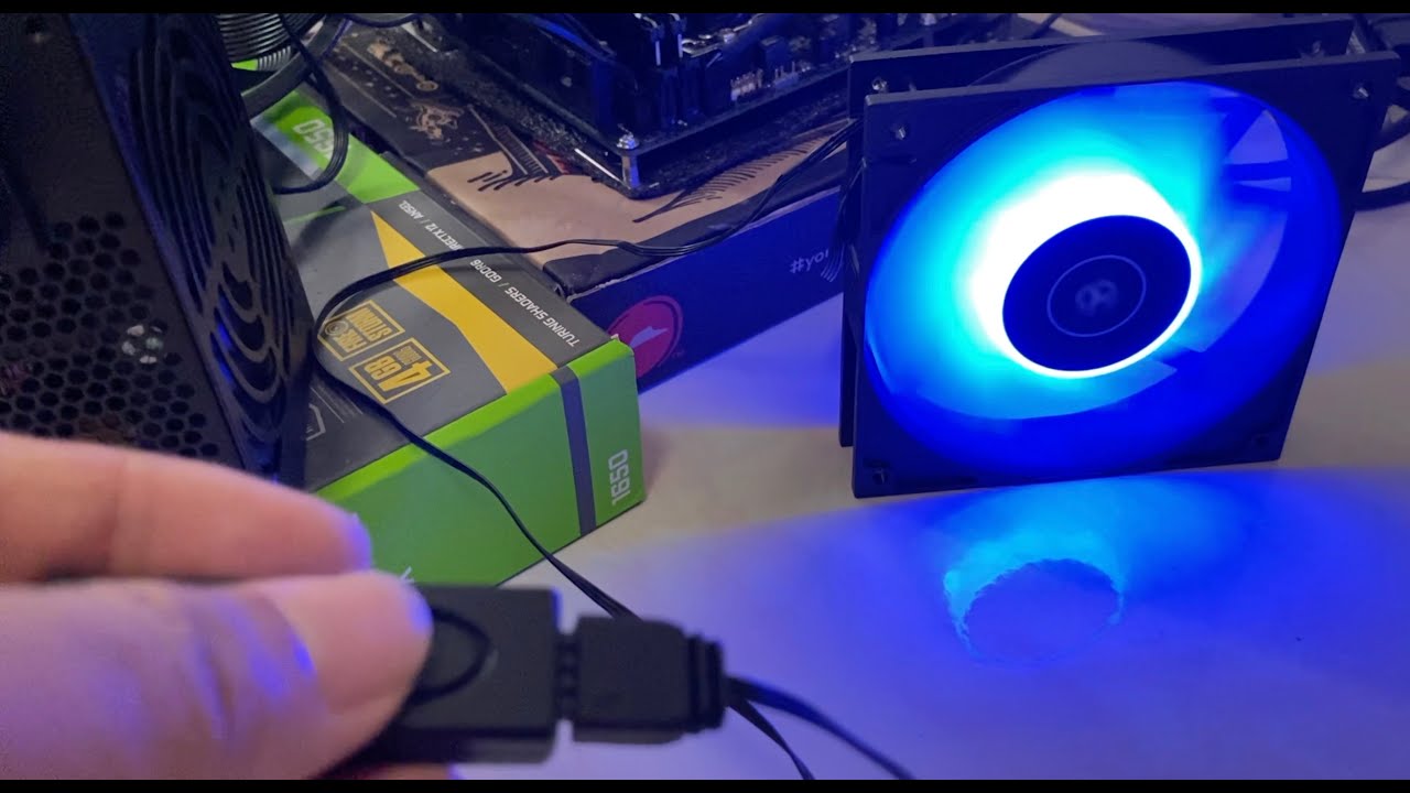 EK Vardar EVO 120ER D RGB - controlling with Jonsbo RGB controller