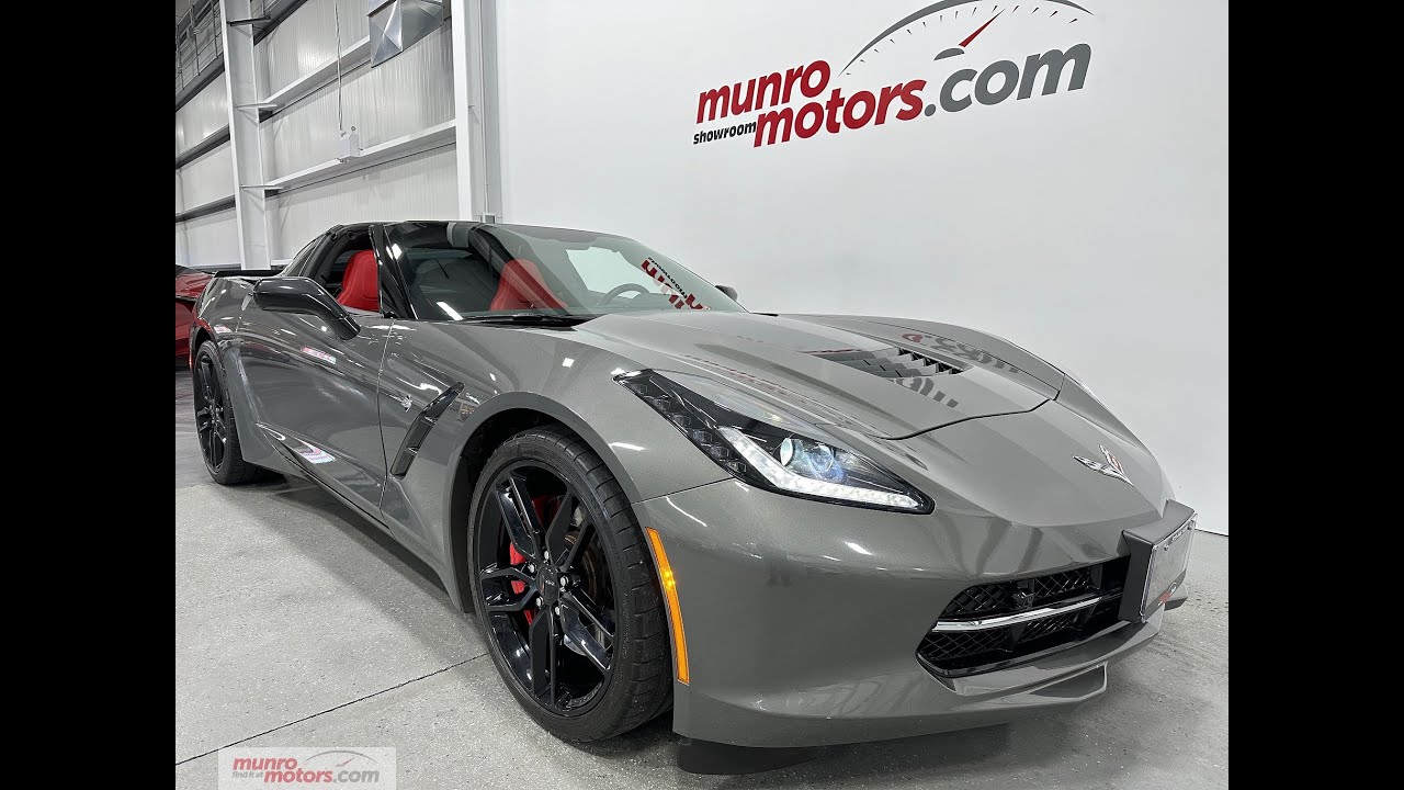 2016 SOLDSOLDSOLD Corvette Coupe 2LT Z51 Auto NAV MEM Shark Grey Two-Tone Adrenaline Red/Black Suede