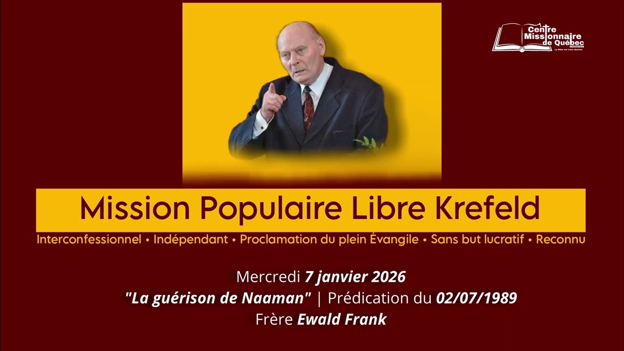 Rediffusion de Krefeld | 7 janvier 2026 | 