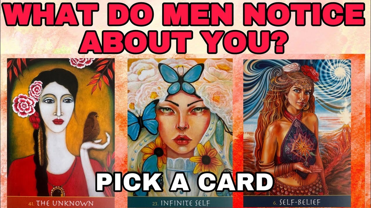 WHAT DO MEN NOTICE ABOUT YOU?😱🔮 PICK A CARD TAROT