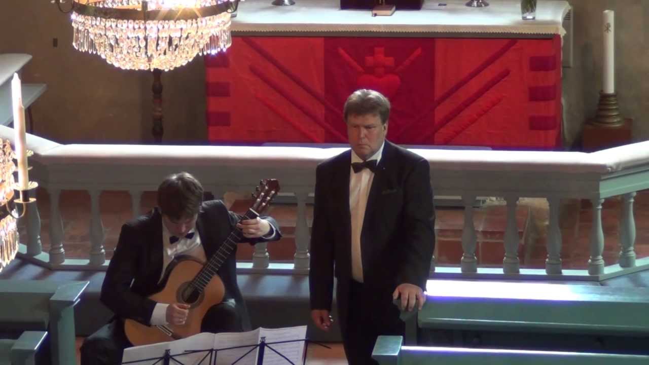 Franz Schubert´s Der Müller und der Bach arranged for tenor and guitar
