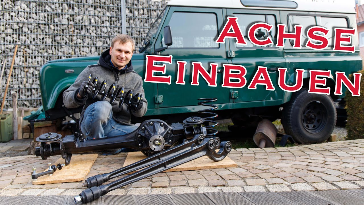 Defender Vorderachse einbauen! | Defender Projekt #33