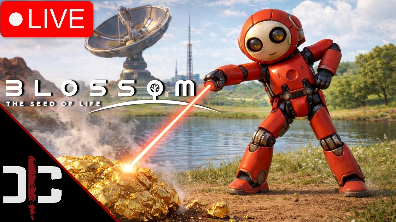 🔴LIVE - Blossom: The Seed of Life - Day 4 Terraforming Mars in this Open World Survival Crafter