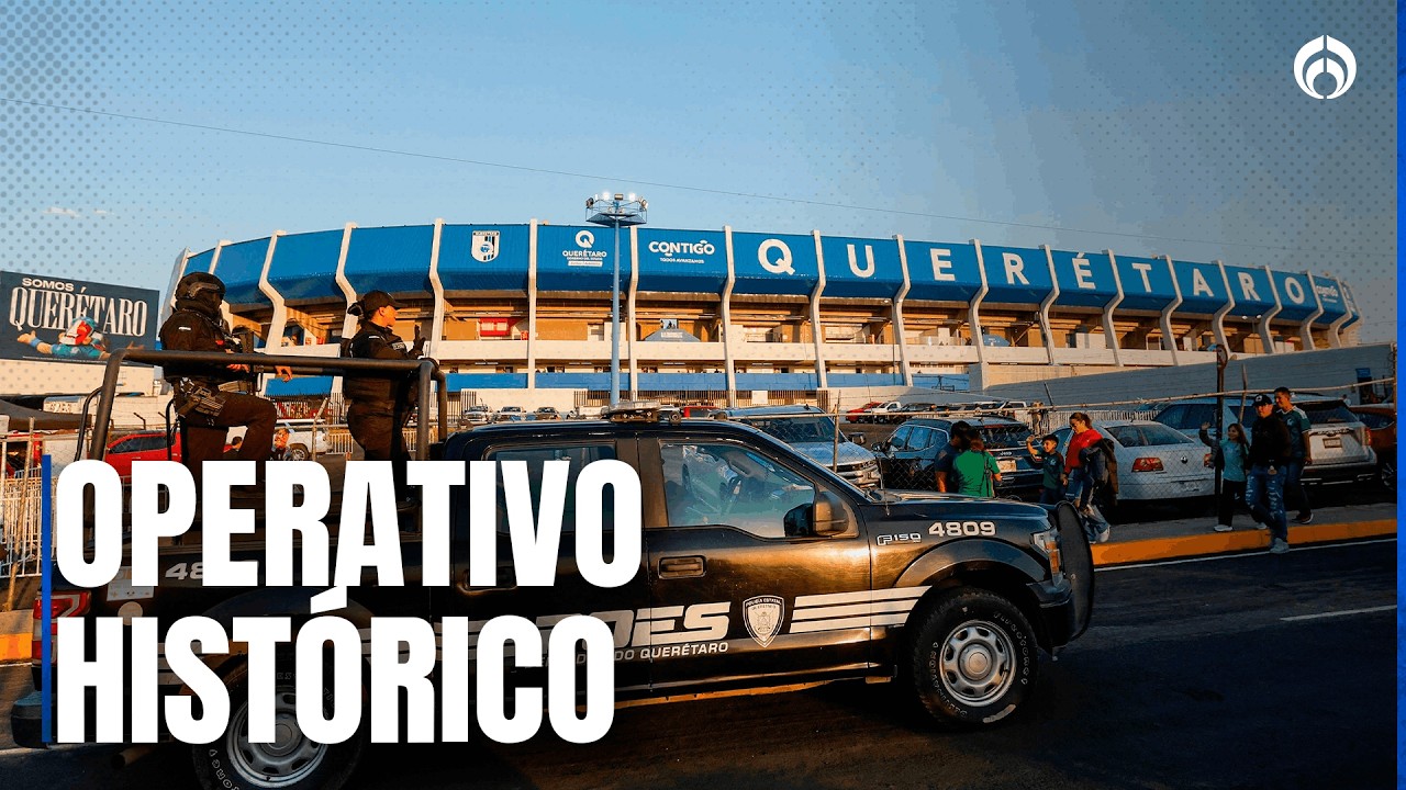 Seis anillos de seguridad protegen México vs Islandia en Querétaro