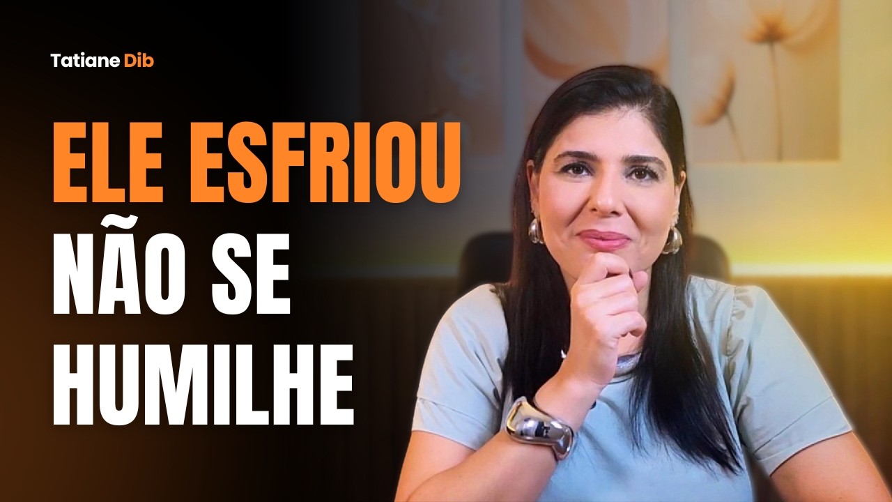 O QUE FAZER QUANDO ELE ESFRIA DE REPENTE NO RELACIONAMENTO