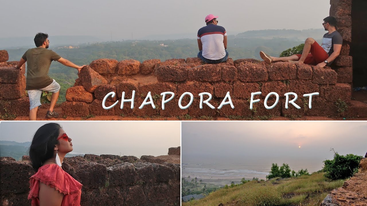 Chapora Fort Goa |Dil Chahta Hai Fort| Vagator Beach, Best Sunset - GOA VLOG Day 3