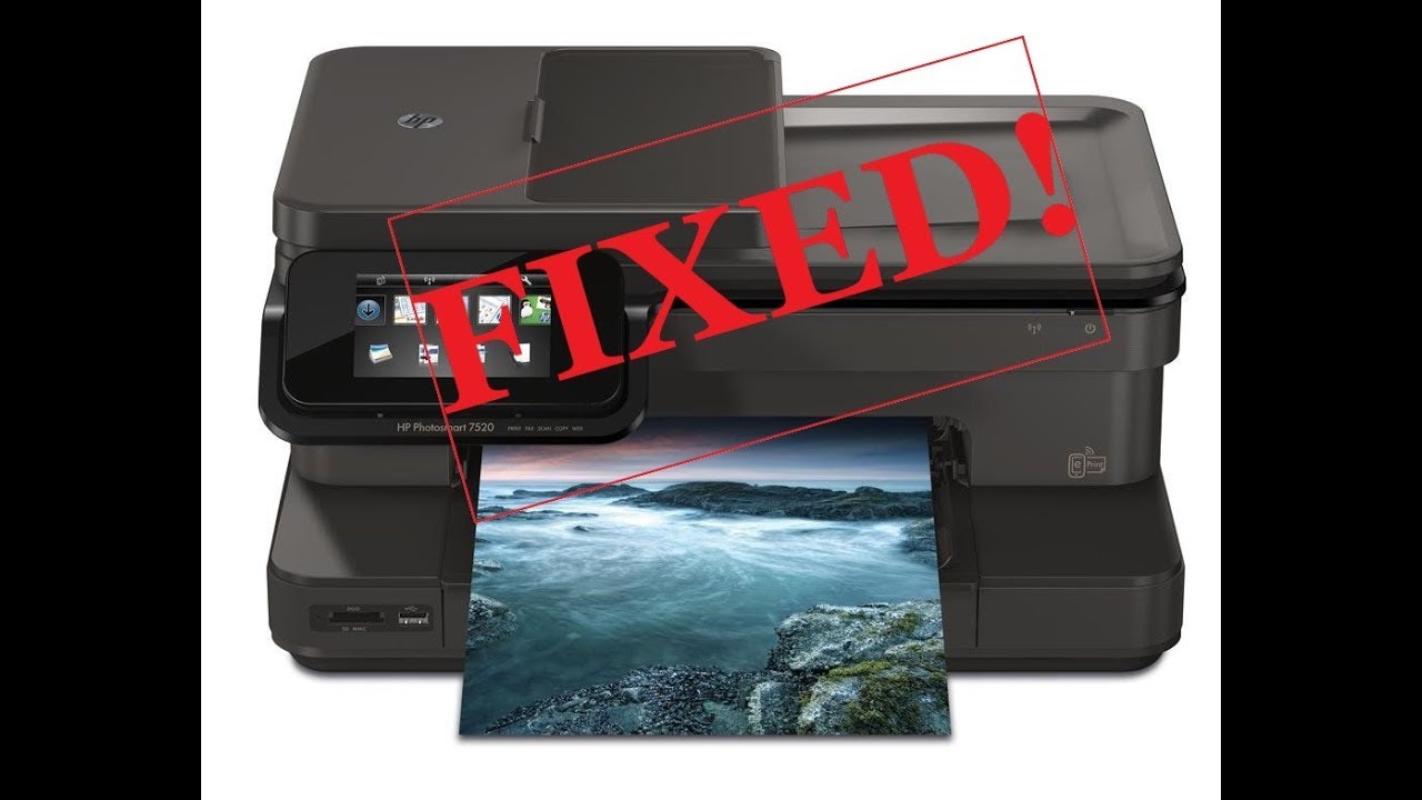 Hp photosmart 7520- HOW TO CLEAN PRINTHEAD- ⬇️Link in Description⬇️