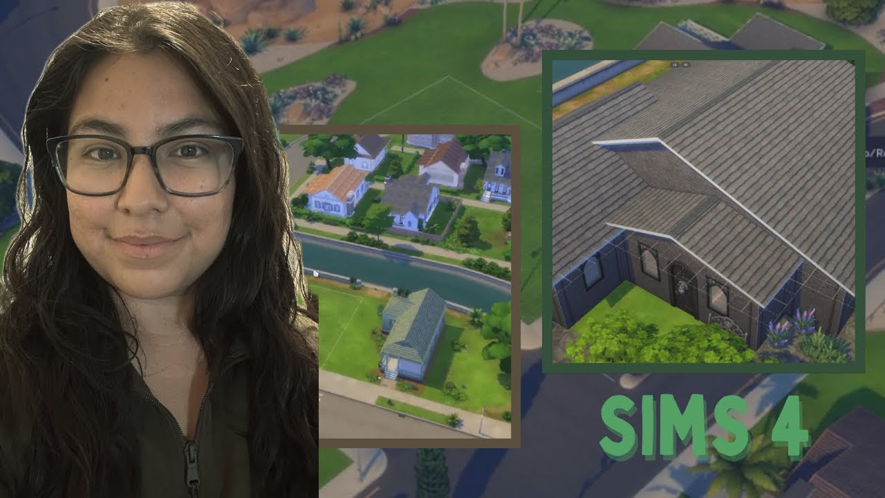 Building a 2 Bedroom HOUSE on my EMPTY LOT in SIMS 4