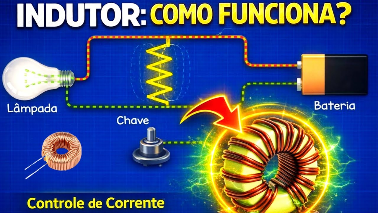 O SEGREDO do funcionamento dos INDUTORES