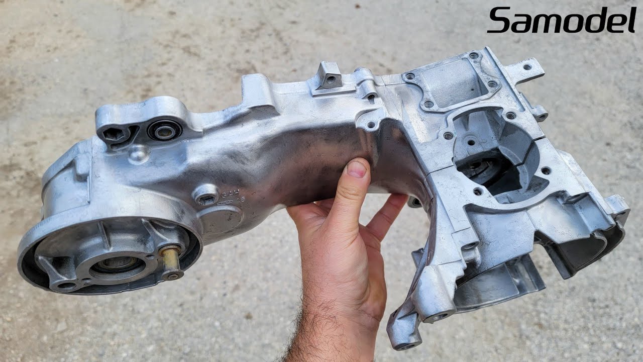Przygotowanie skrzyni korbowej do skutera Honda Dio 125cc
