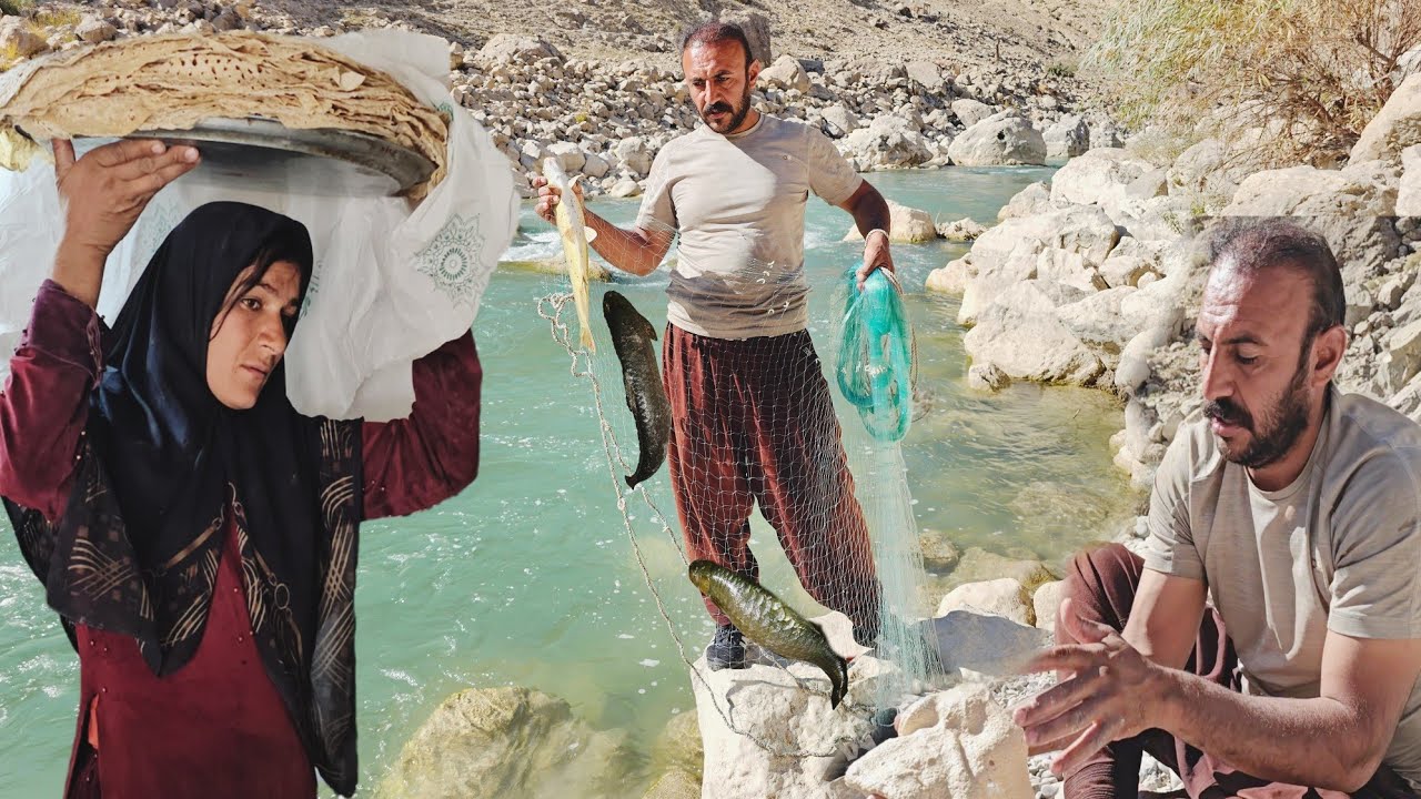 Nomadic life: A nice day of fun by the river and fishing experience