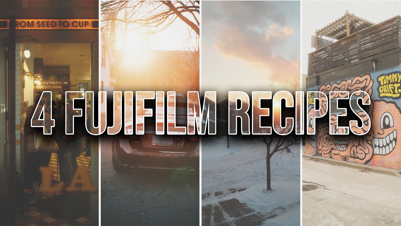 4 РЕЦЕПТА ДЛЯ ПЛЕНКИ FUJIFILM, КОТОРЫЕ ВАМ НУЖНО ПОПРОБОВАТЬ!