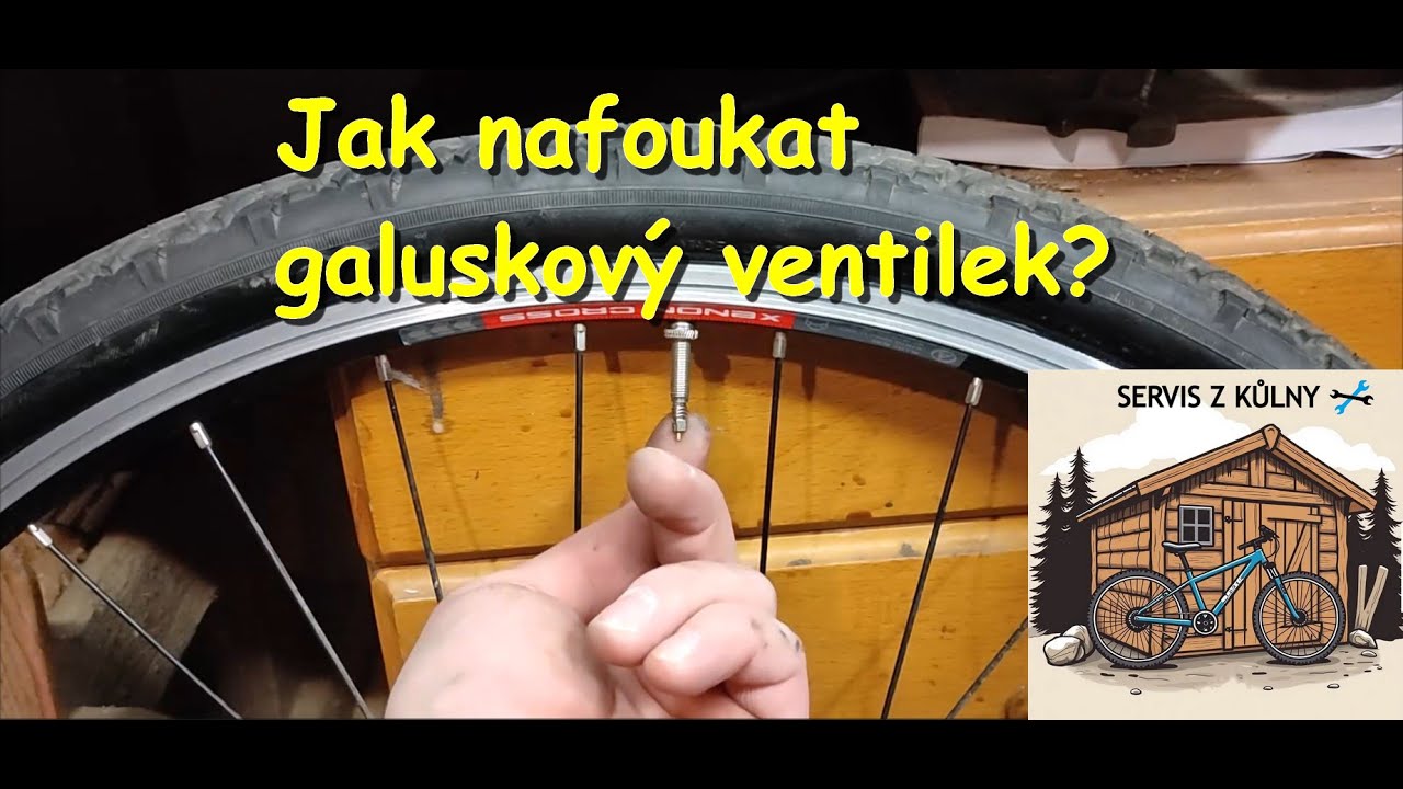 Jak nafoukat galuskový ventilek? - SERVIS Z KŮLNY