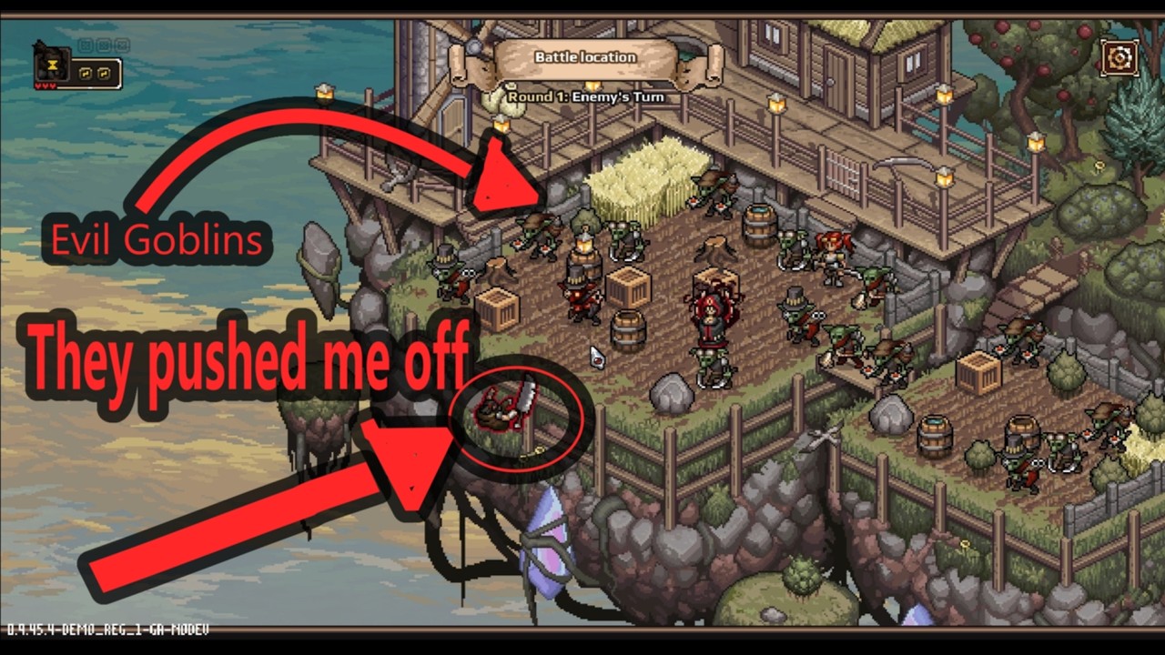 I played a strategy game where you shove people to their death (Dead weight)