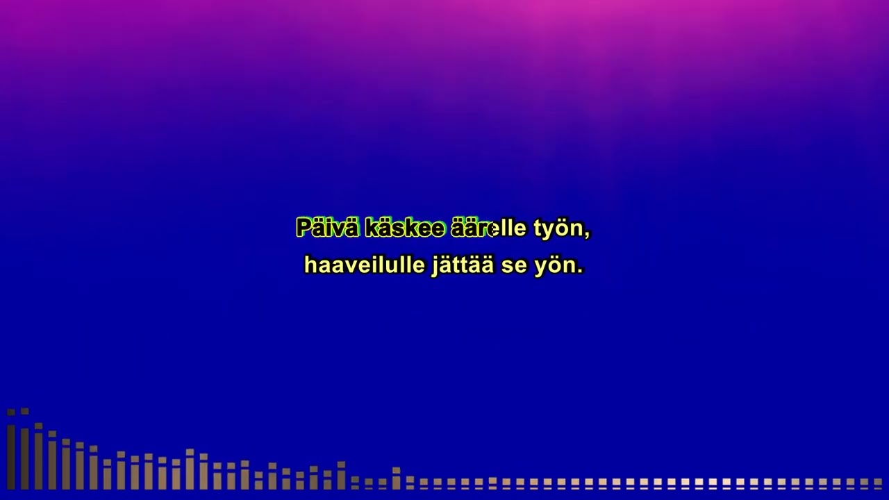 Kutsuen kaihoten soi Balalaikka