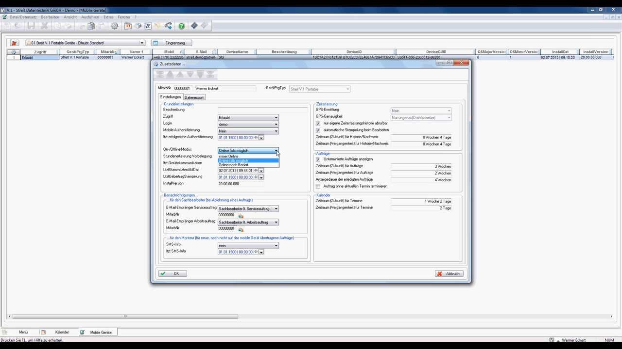 STREIT SHK Software: Mobile Auftrags- und Serviceabwicklung