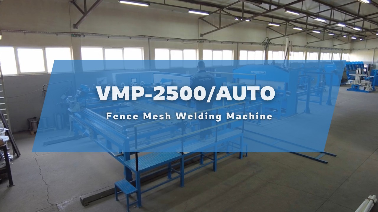 Fence Mesh Welding Machine VMP-2500/Auto for 2D and 3D fences