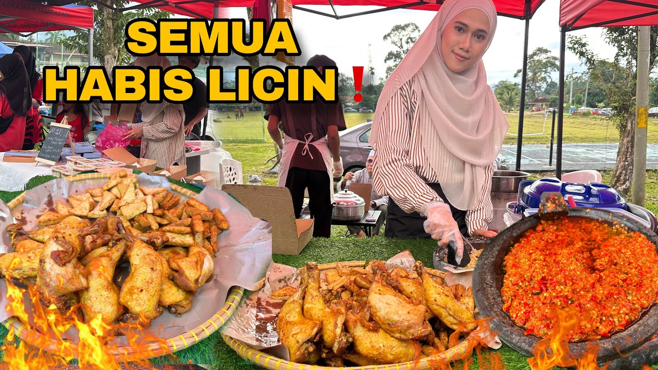 TAK SANGKA DISERBU RAMAI , SEMUA JUALAN HABISS‼️😭