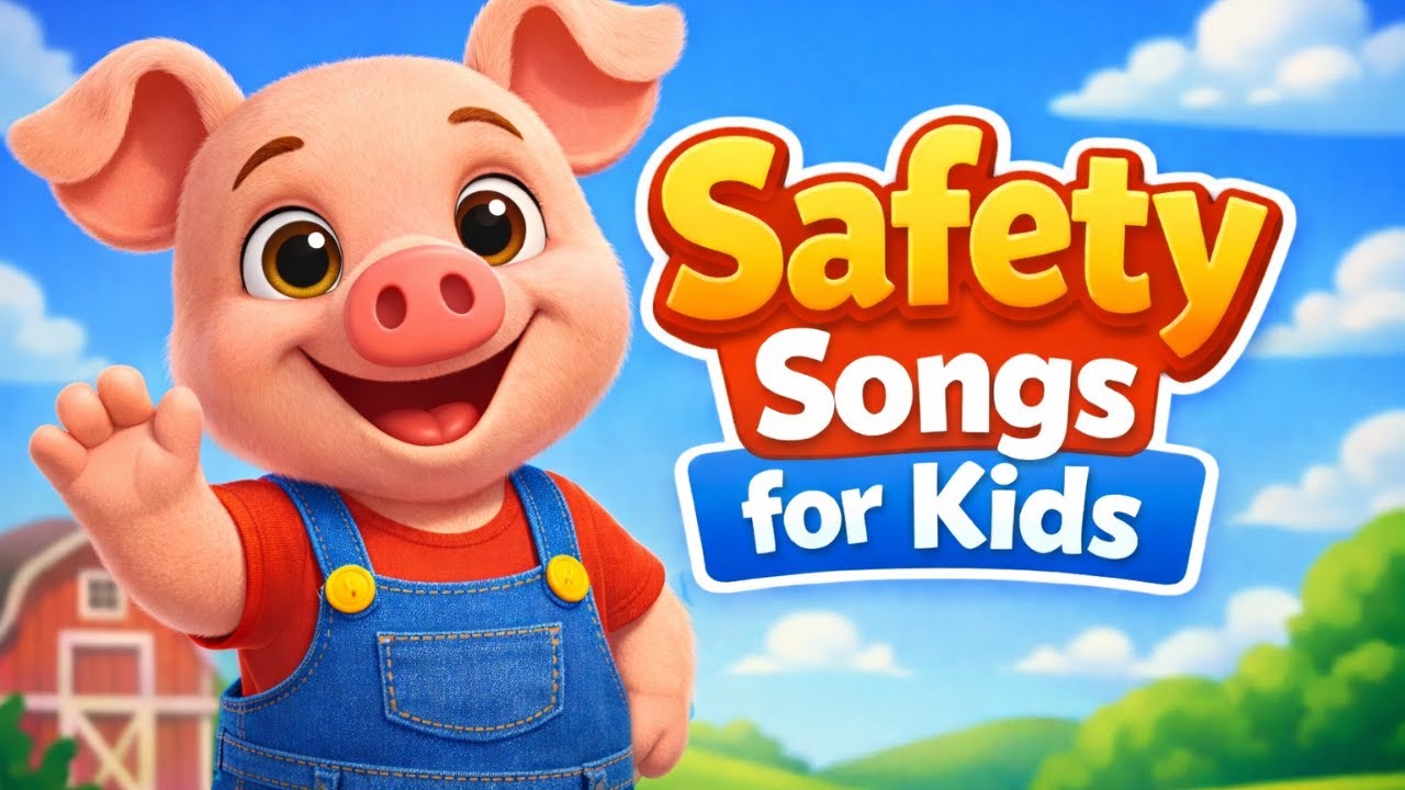 Kids Safety Songs for Kids | Earl the Pig Compilation