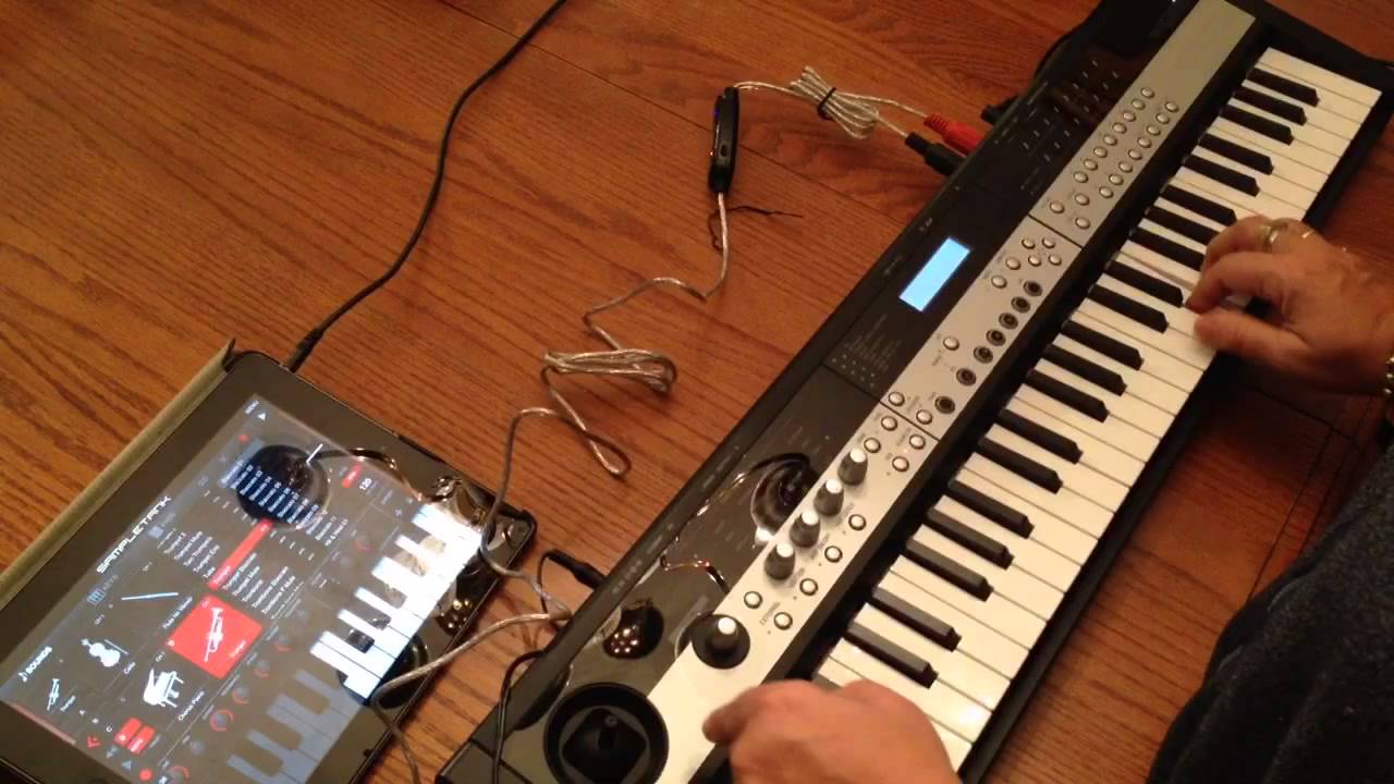 Miraslav Philharmonik in Cubasis using my Korg microSTATION!!!