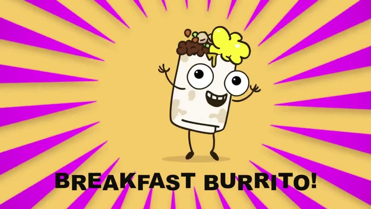 Parry Gripp - Yum Yum Breakfast Burrito (Dance Mix cover)