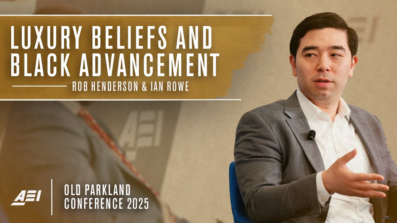 Luxury Beliefs & Black Advancement | Conversations with Rob Henderson & Ian Rowe