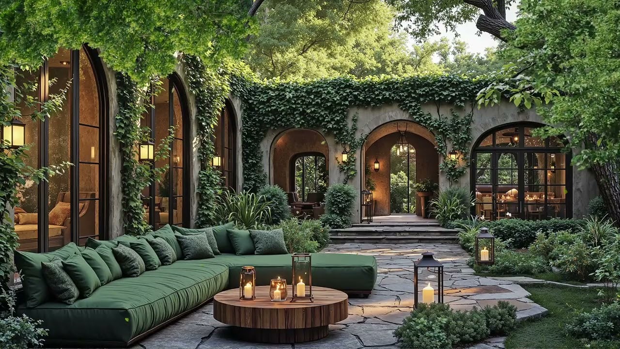 Relaxing Garden Jazz Music 🌿 Smooth Jazz for Morning Coffee, Reading & Peaceful Moments