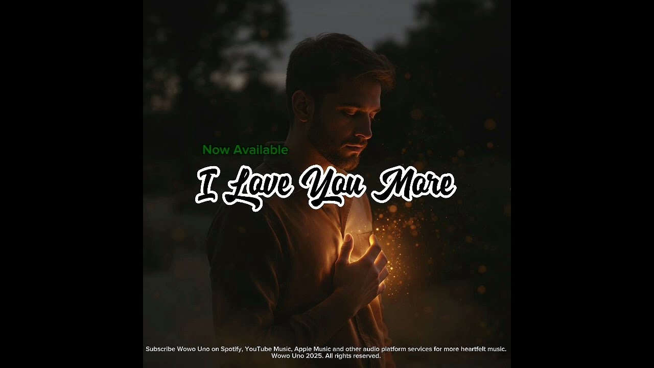 I Love You More – Wowo Uno | Emotional OPM Heartbreak Ballad (2025 Original Song)
