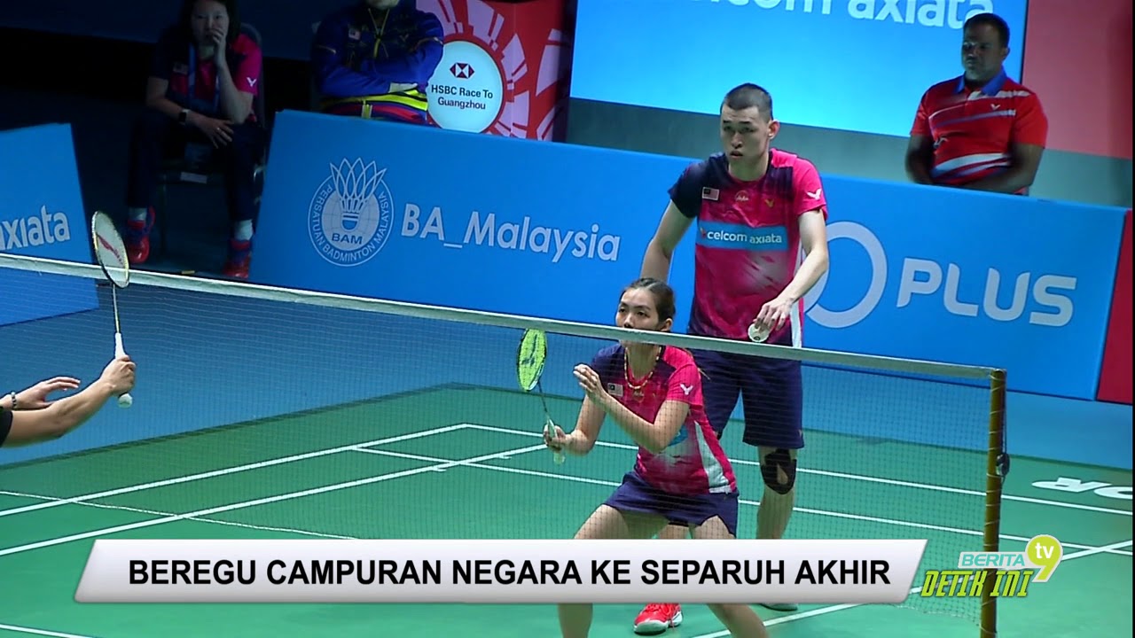 Beregu Campuran Negara Ke Separuh Akhir