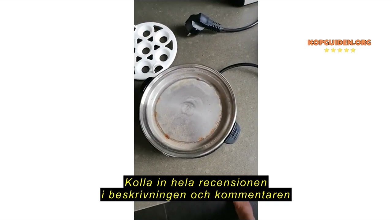 Produktrecension av Sweet Alice &Auml;ggkokare rostfritt st&aring;l, &auml;ggkokare, testvinnare, &auml;ggkokare f&ouml;r 1&ndash;7