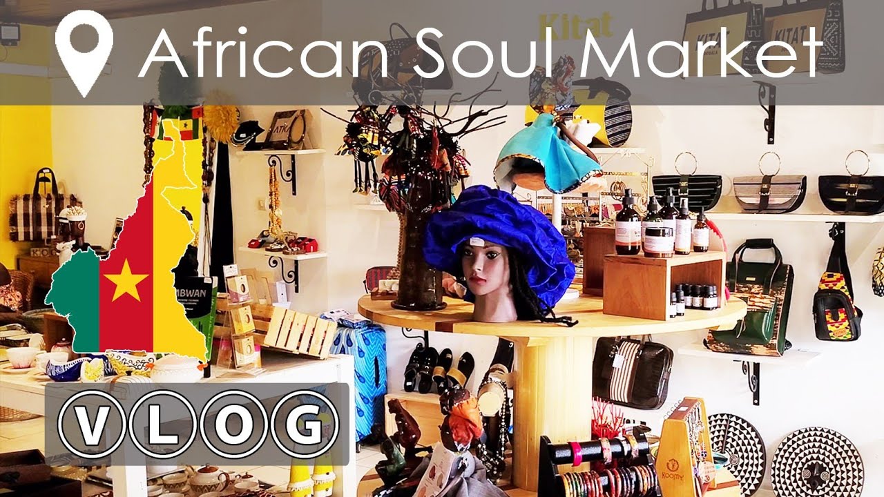 VLOG voyage au Cameroun - Tourisme à Douala - Où acheter de l'artisanat camerounais et africain ?