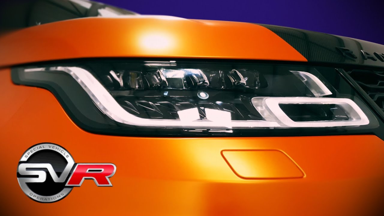 Range Rover SVR  |  ORANGE IS THE NEW BLACK