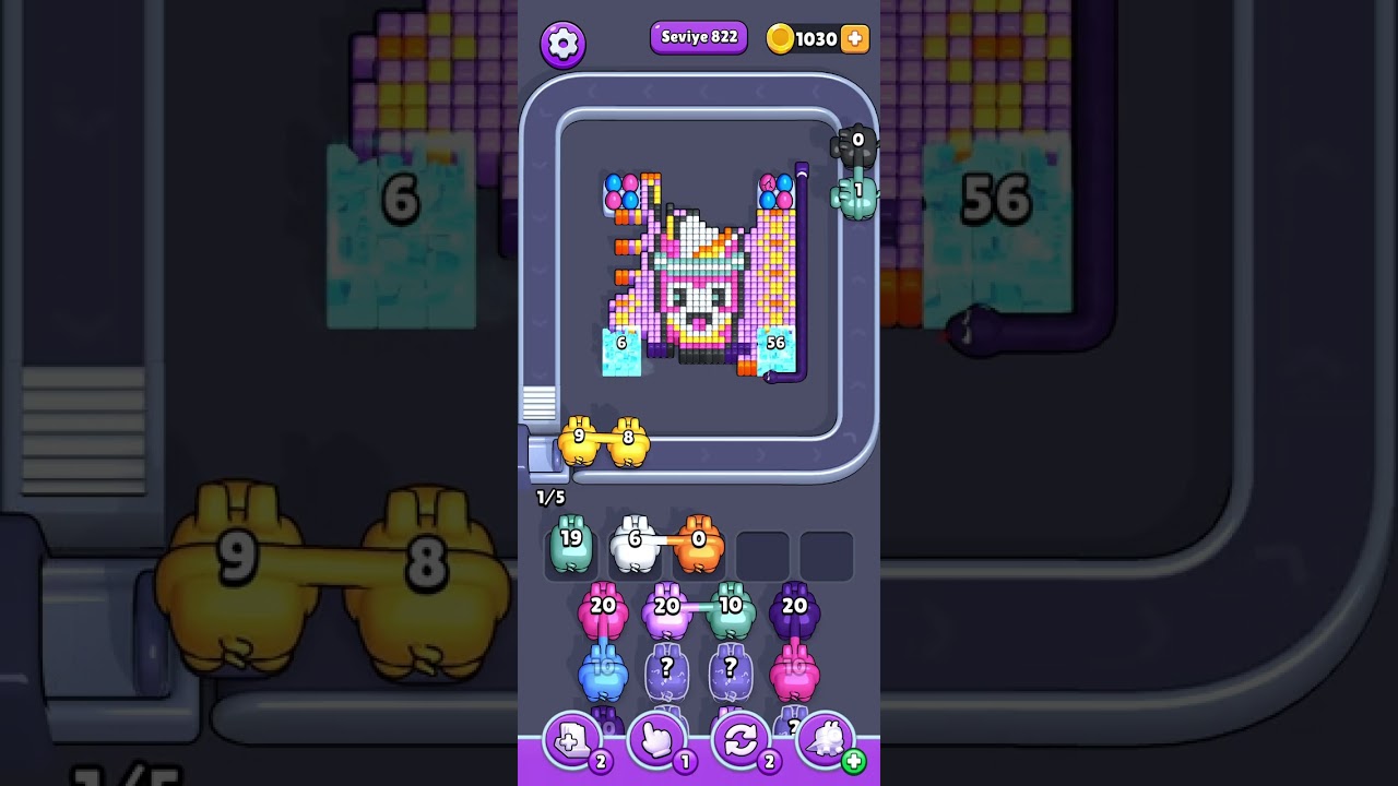 Pixel Flow Level 822
