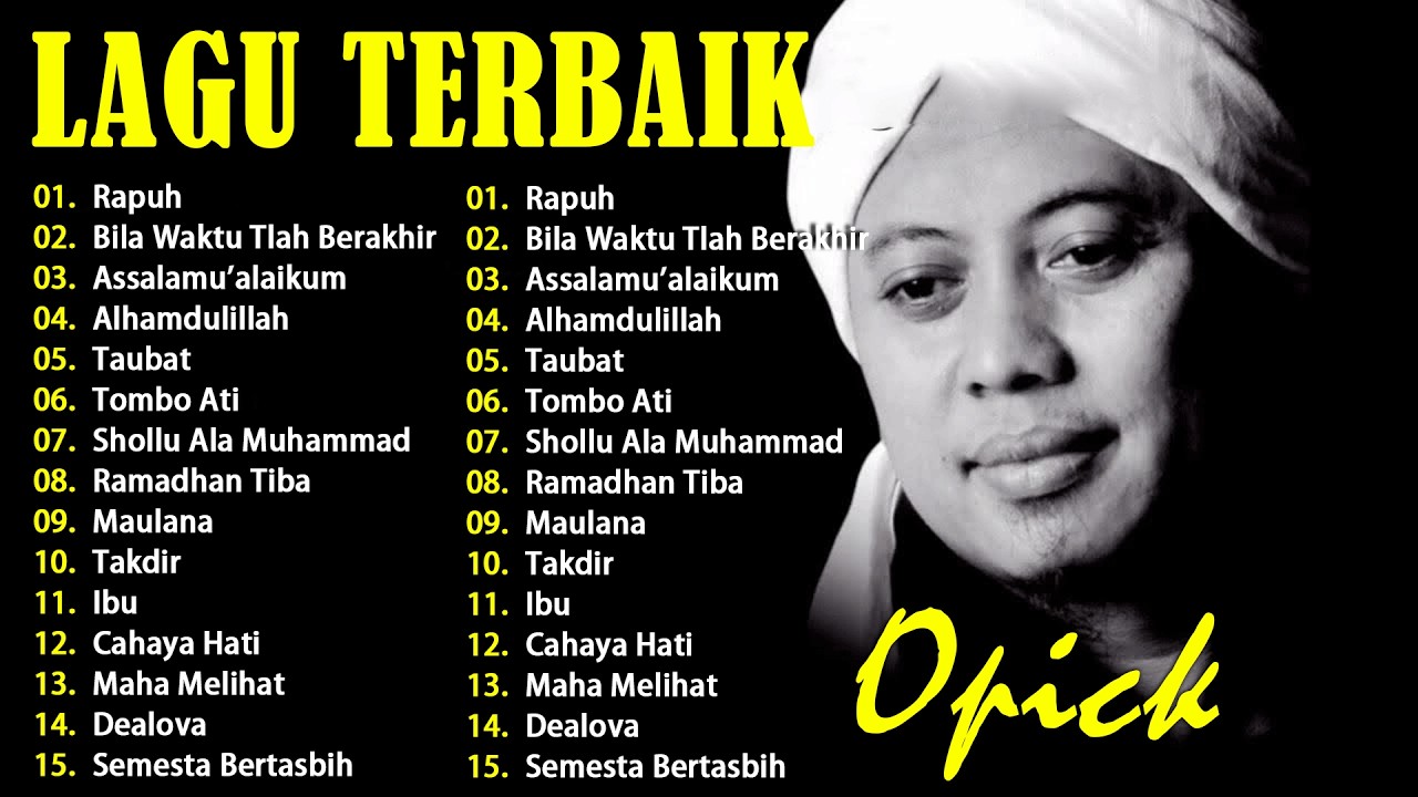 LAGU RELIGI TERBAIK OPICK FULL ALBUM 2026 || PLAYLIST COCOK UNTUK HALAL BIHALAL IDUL FITRI LEBARAN