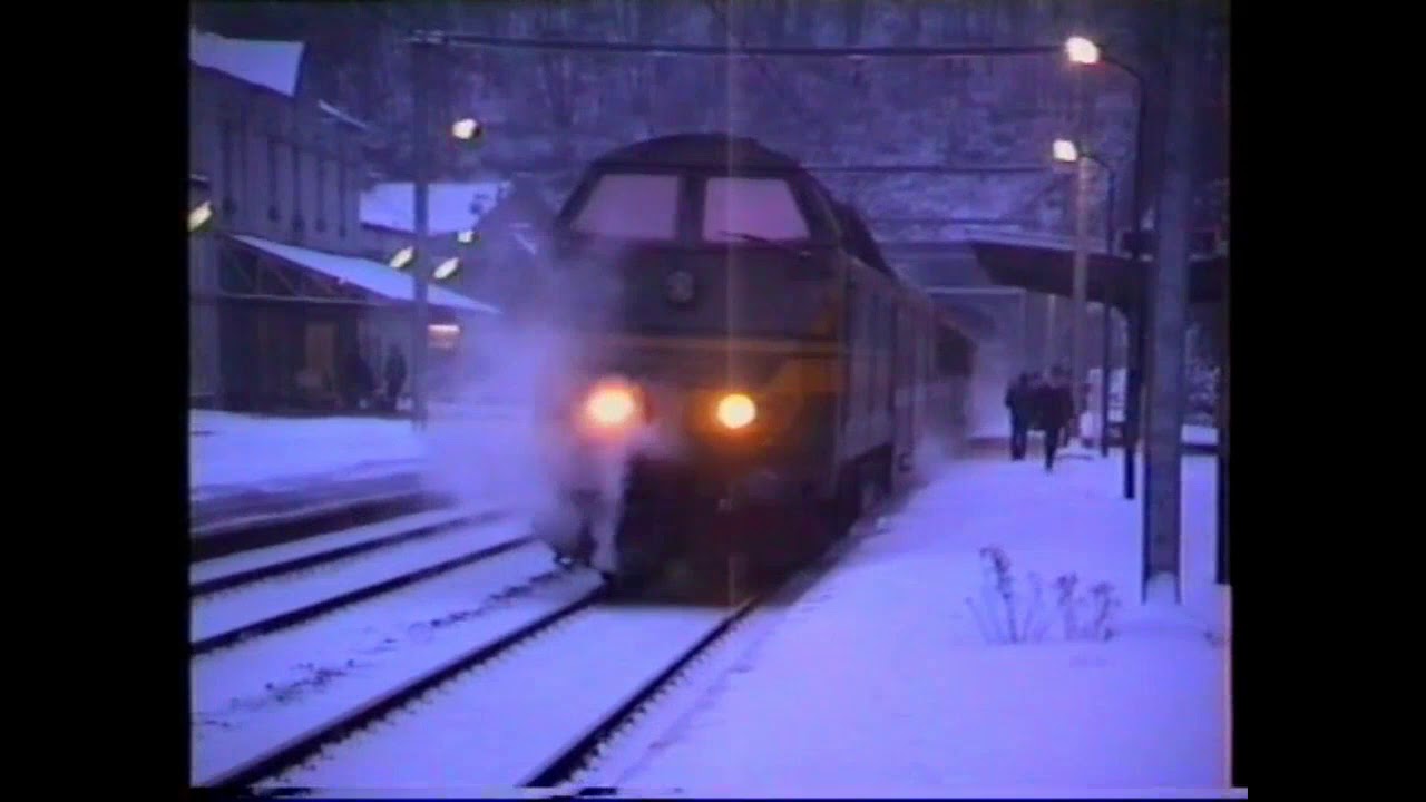 018 SNCB - NMBS Ligne 43 le 12/02/1991 dans la neige
