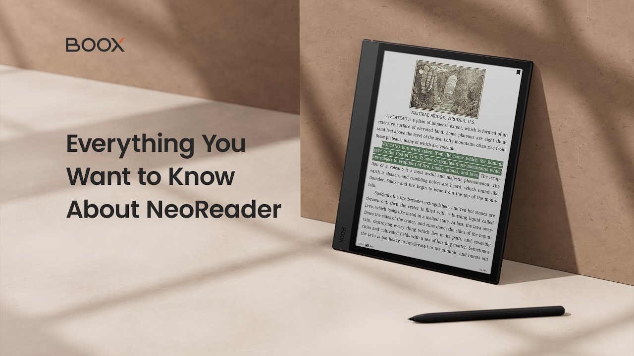 NeoReader Introduction: A Complete Guide to BOOX's Native Reading App - BOOX Tutorial Ep14