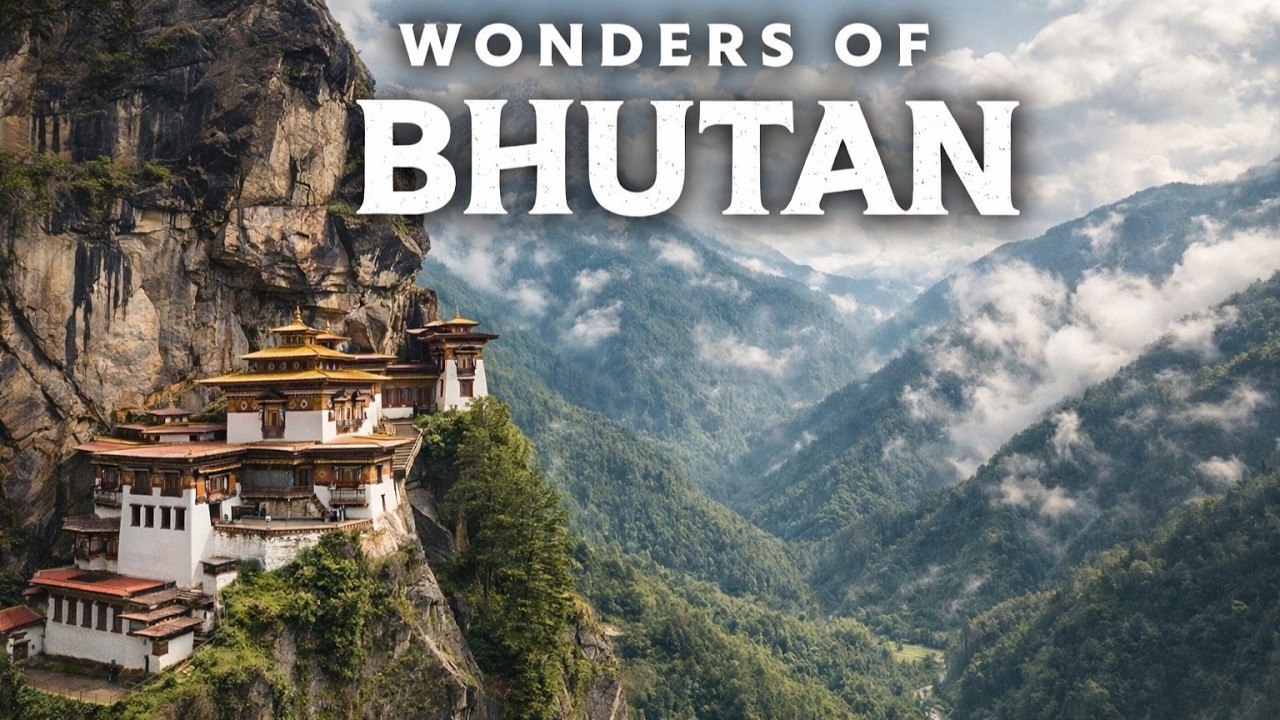 Wonder of Bhutan | Most Amazing Places to Visit in Bhutan 4K Travel Video