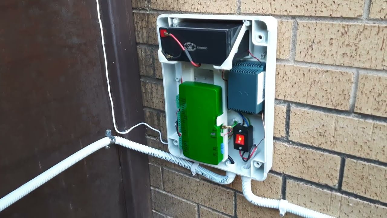 how to install vantage swing gate motor and check remotes