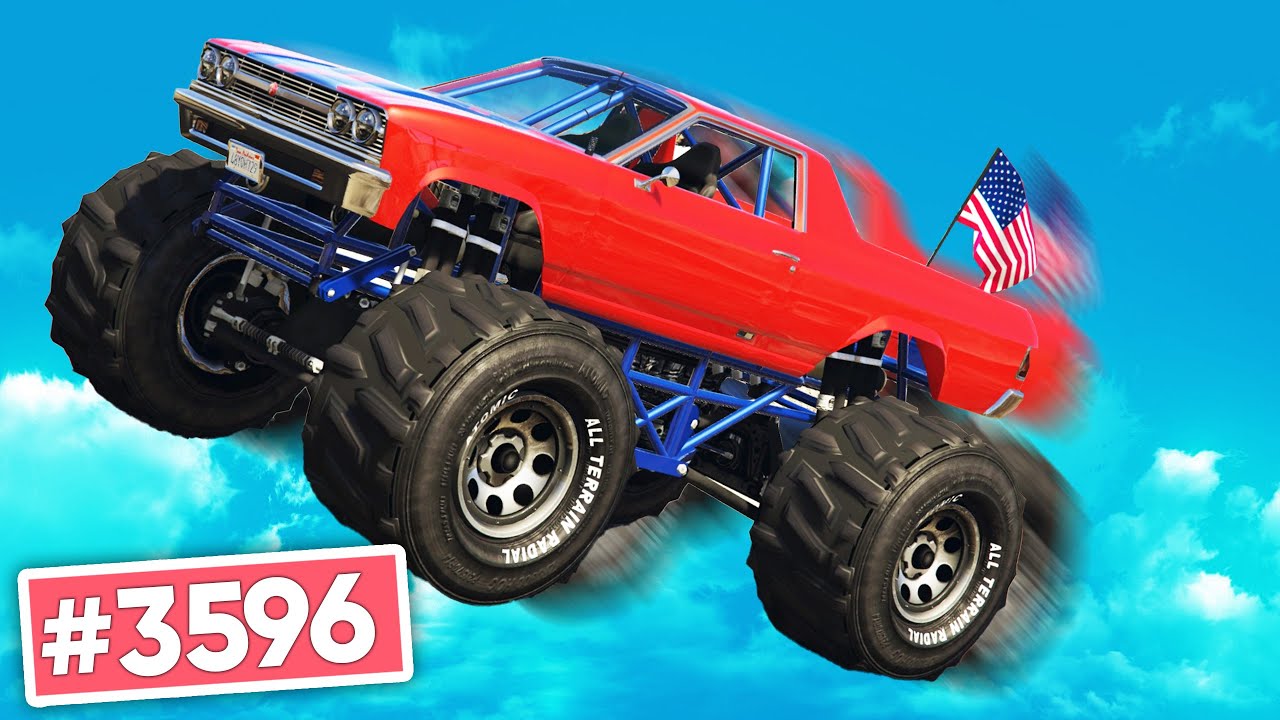 Mit CONTROLLER FAHREN ist CHEATEN😡| GTA Monster Truck Skill Test