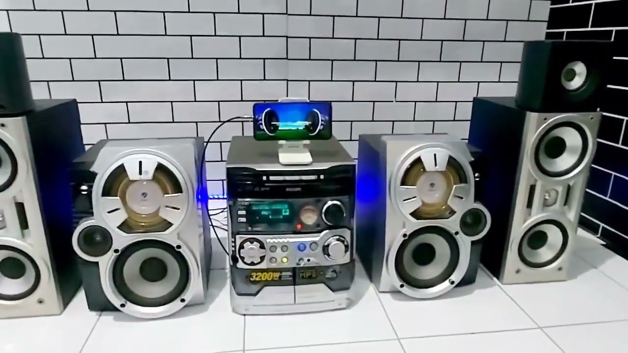 COMPO PHILIPS BERGETAR CEK SOUND