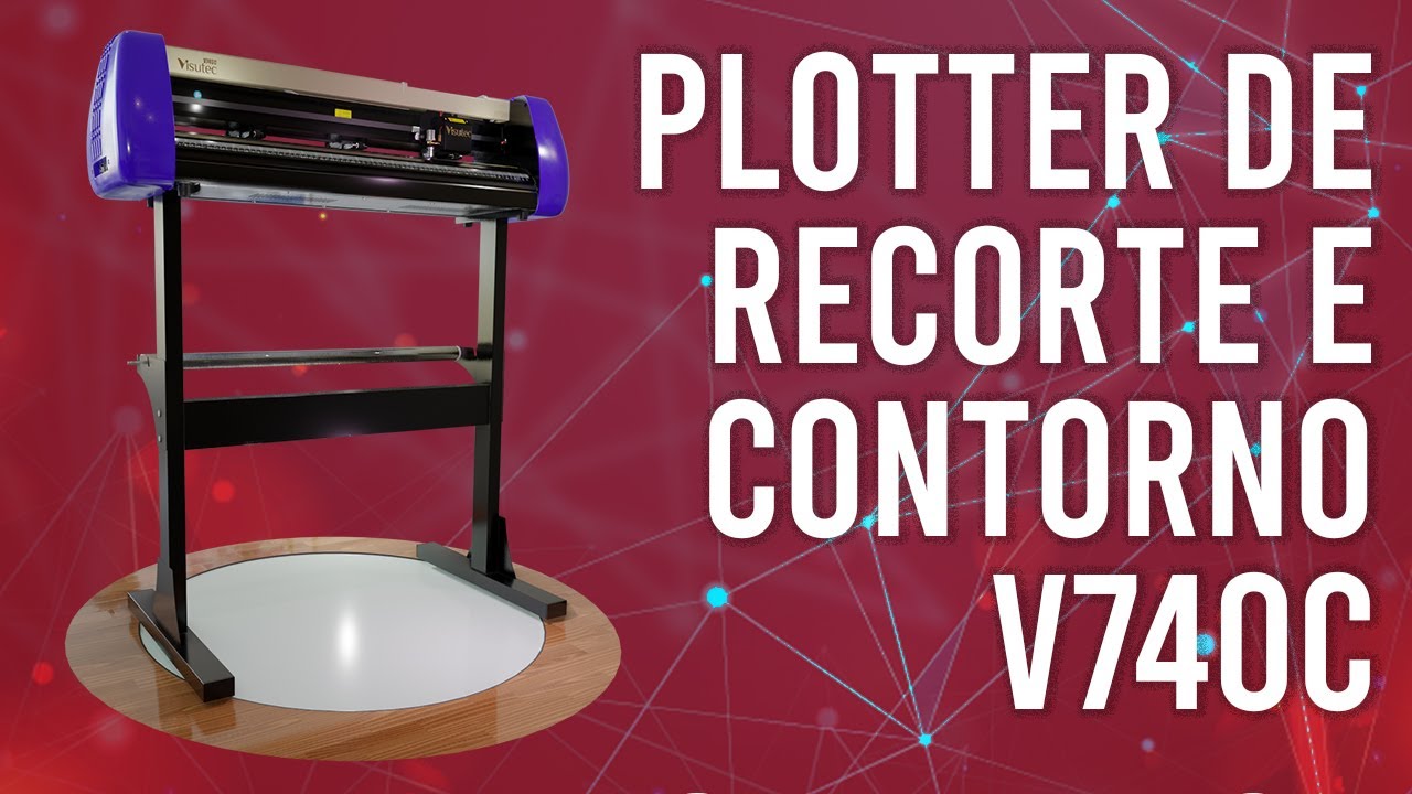 Visutec | Produto | Conhe&ccedil;a a Plotter de recorte V740C